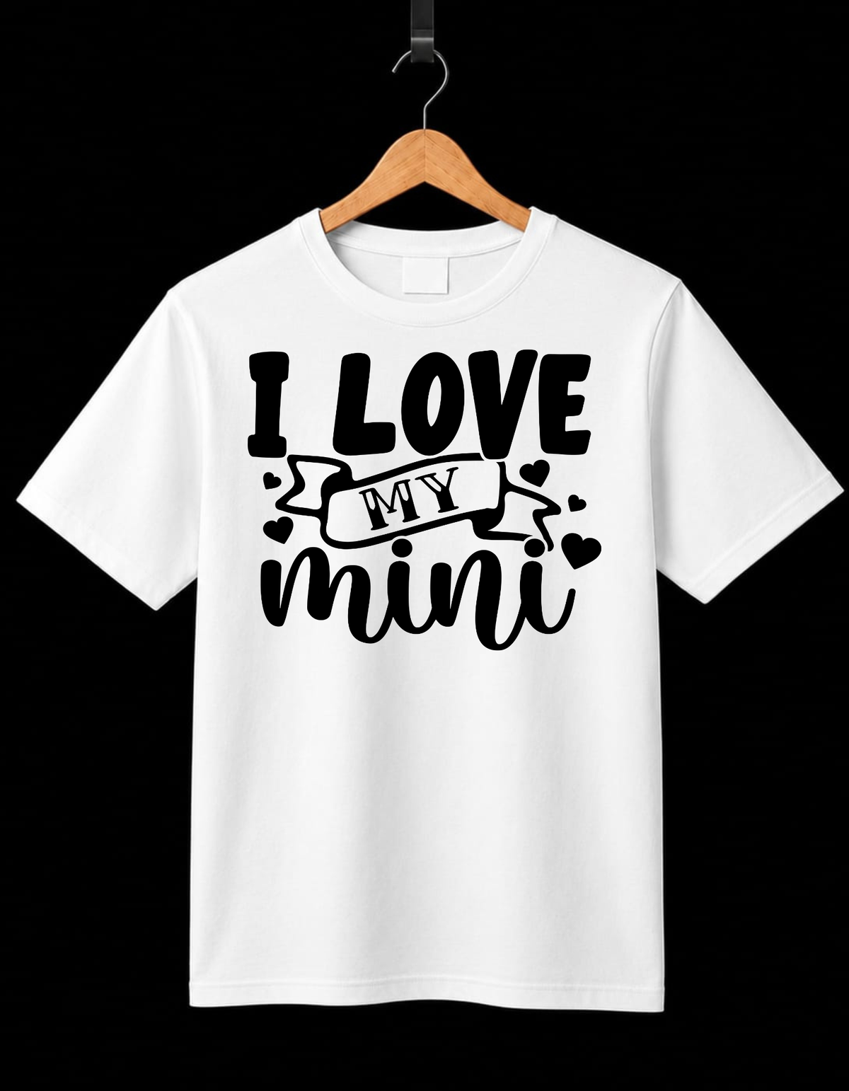 Pack Of 2 T-Shirts_Mom-Daughter_My Mini, My Heart