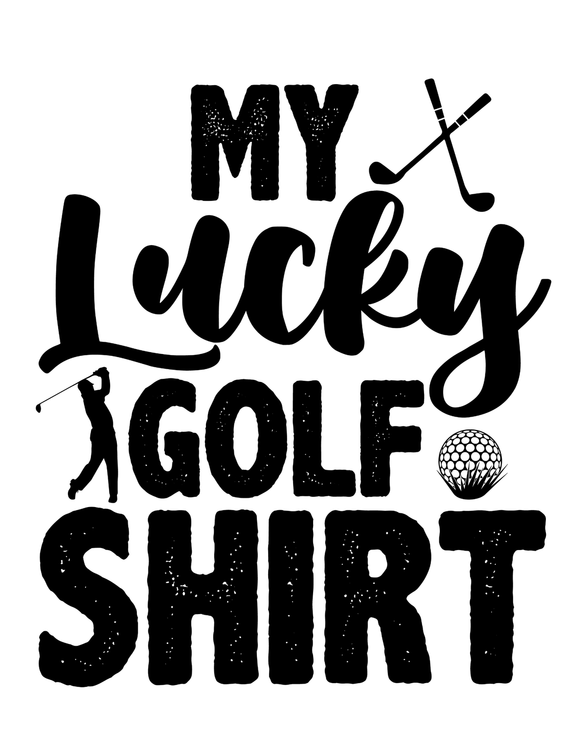 My Lucky Golf Shirt