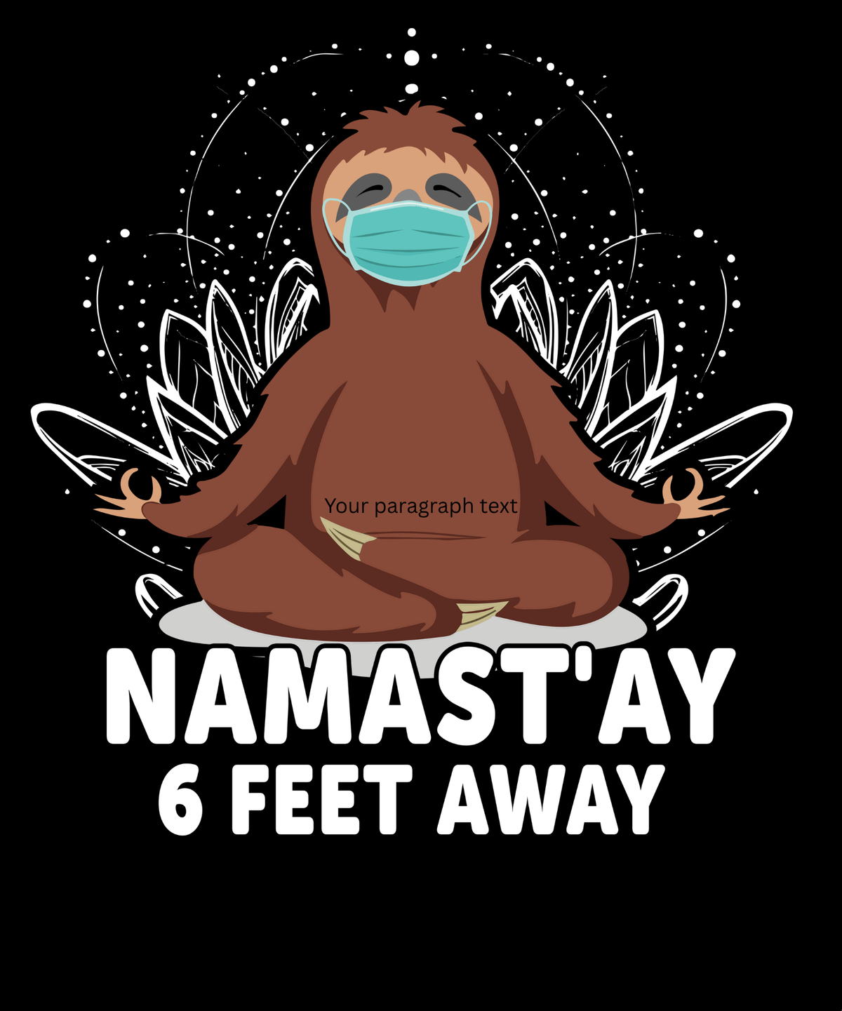 Namaste 6 Feet Away