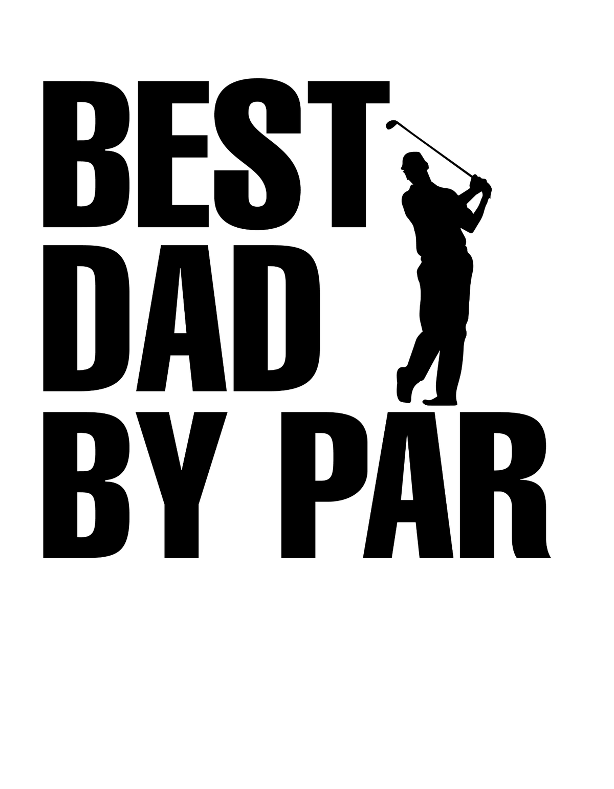 Best Dad By Par