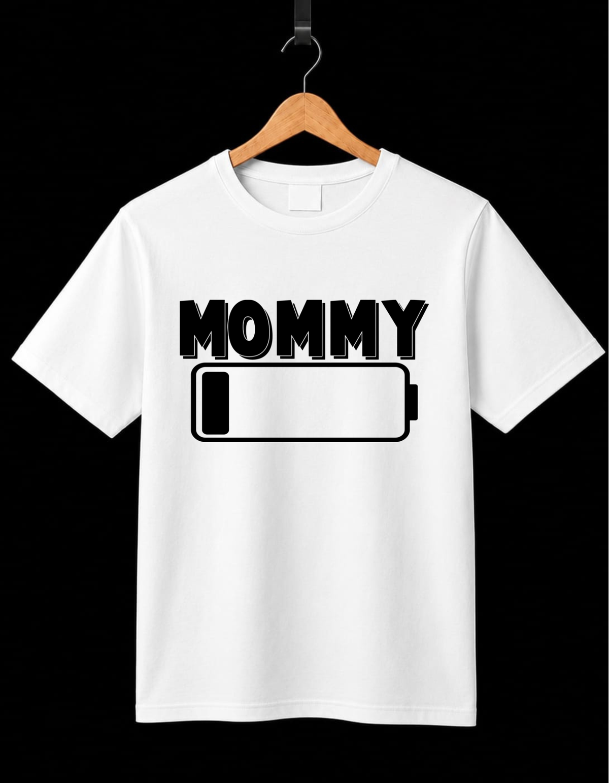 Pack Of 2 Mom-Daughter T-Shirts_Different Batteries, Same Love