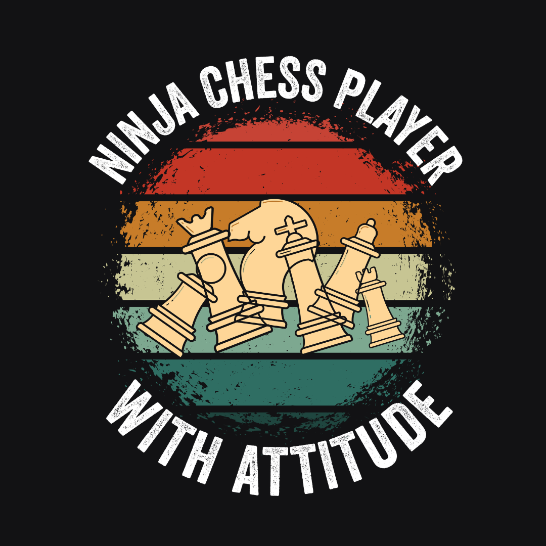 Ninja Chess Player With Attitude