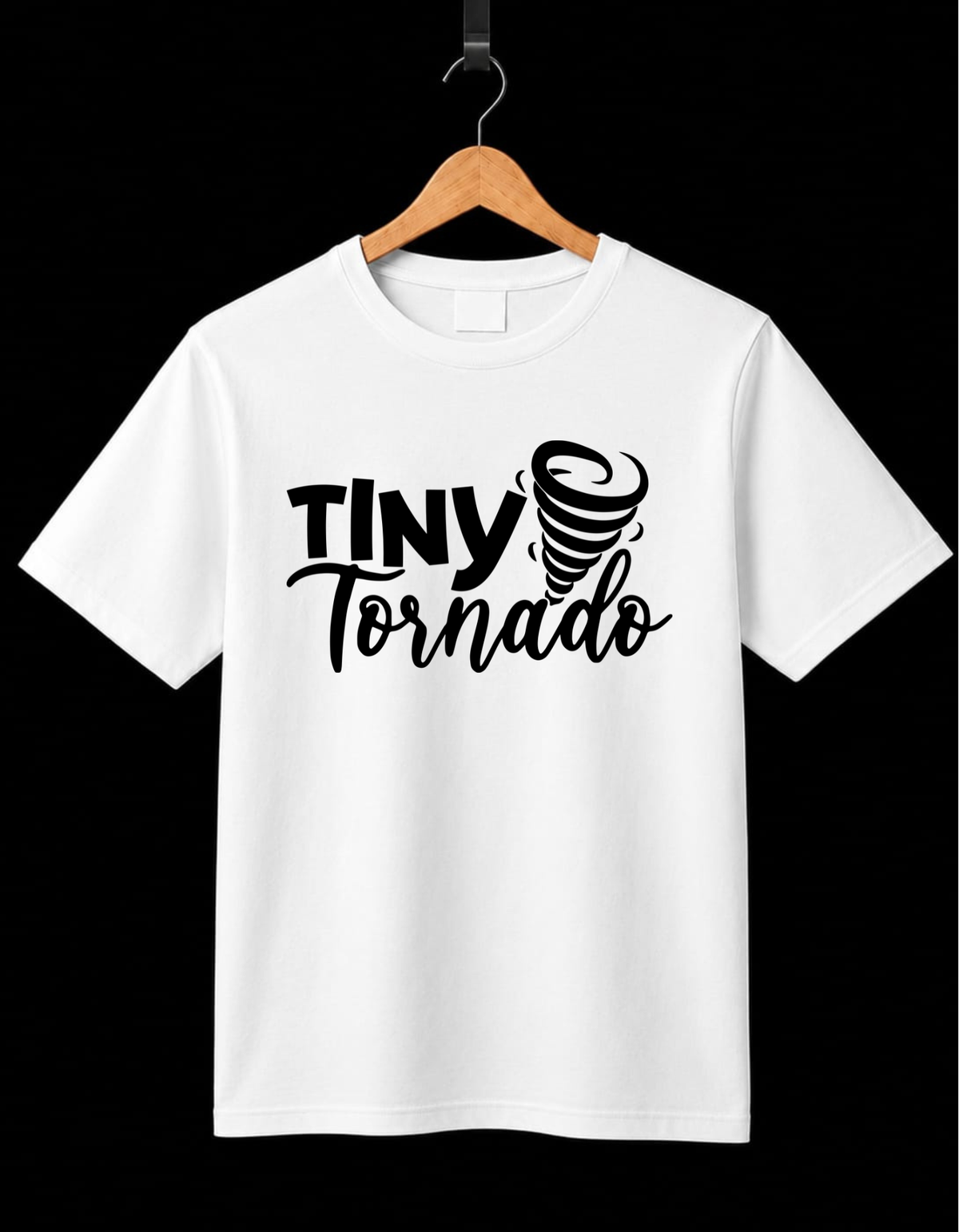 Pack Of 2 T-Shirts Mom-Daughter_Storm Chaser & Tiny Tornado