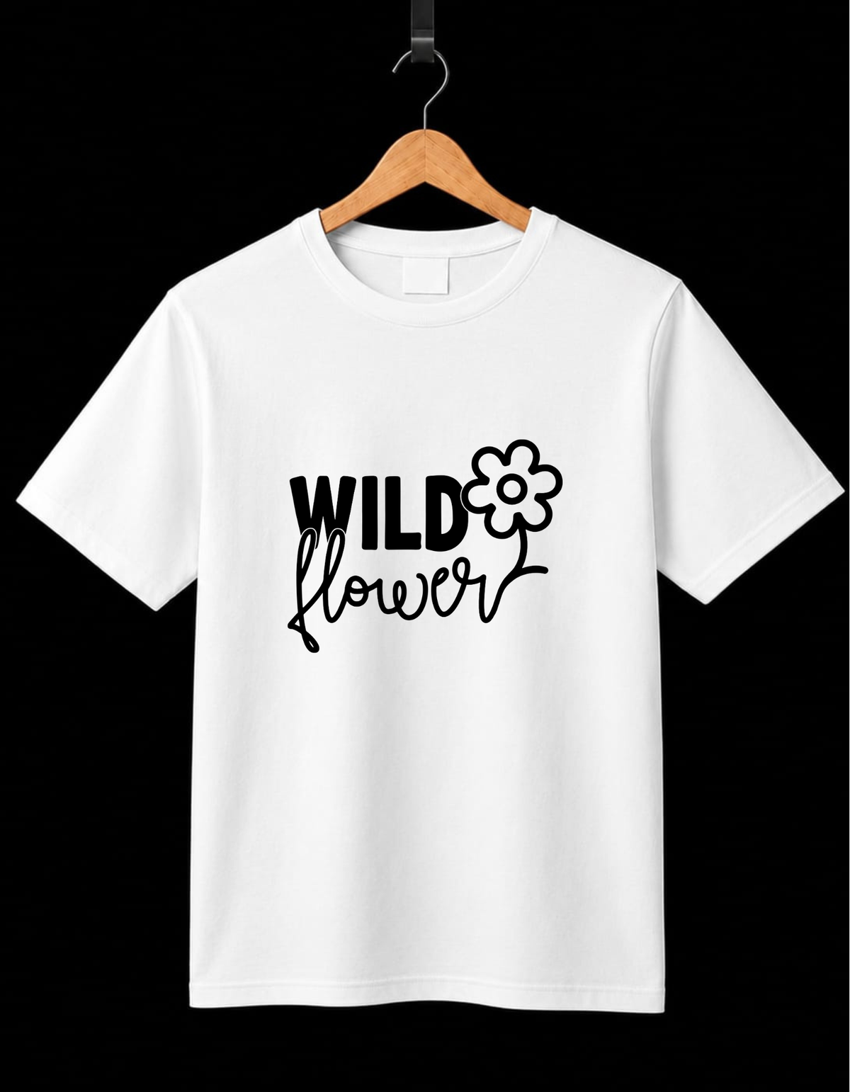 Pack Of 2 T-Shirts Mom-Daughter_Little Wildflower