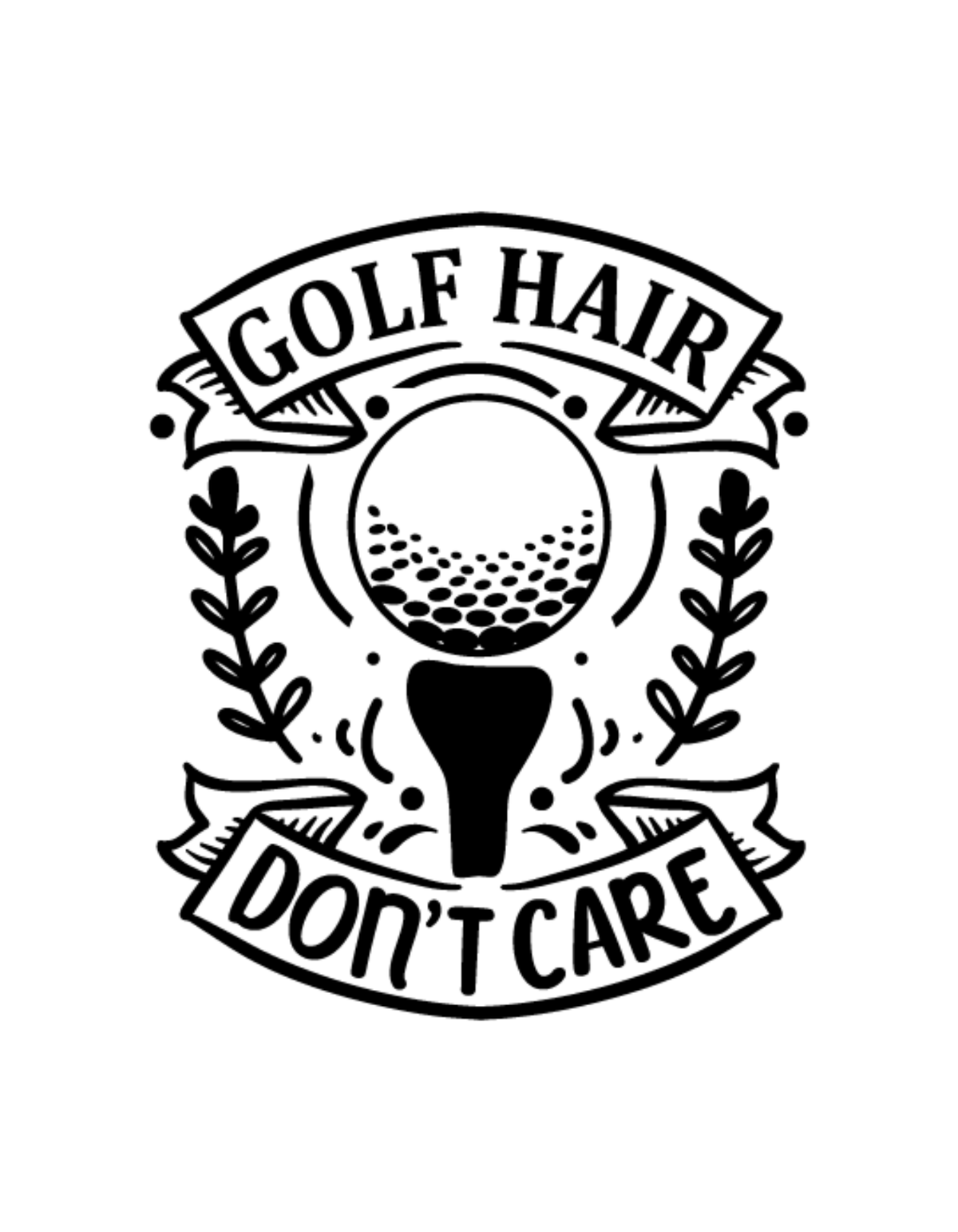 Golf Hair Don't Care