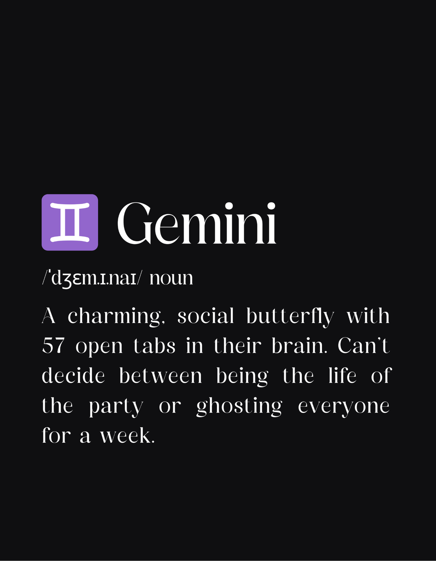 Zodiac-Gemini