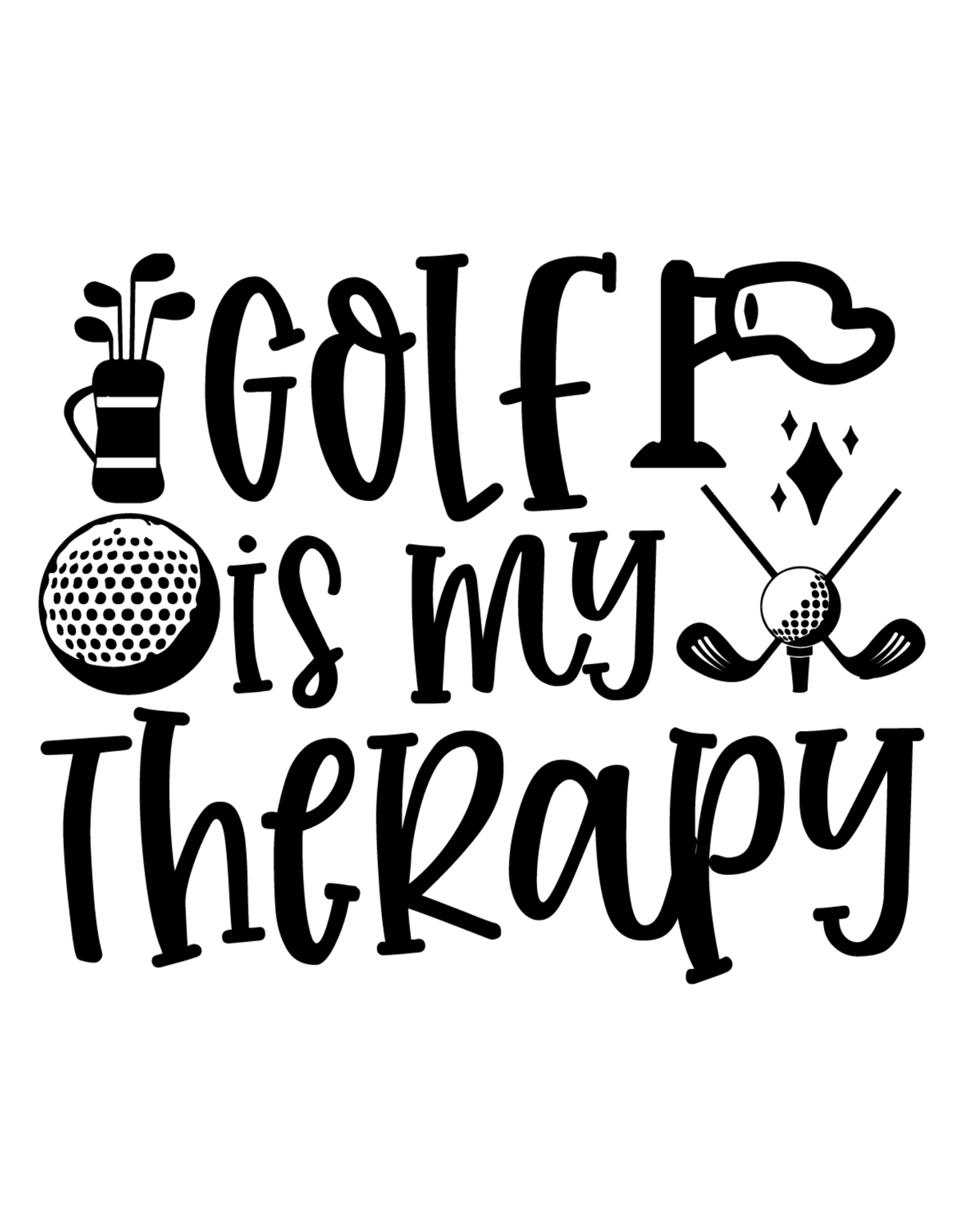 Golf Is My Therapy