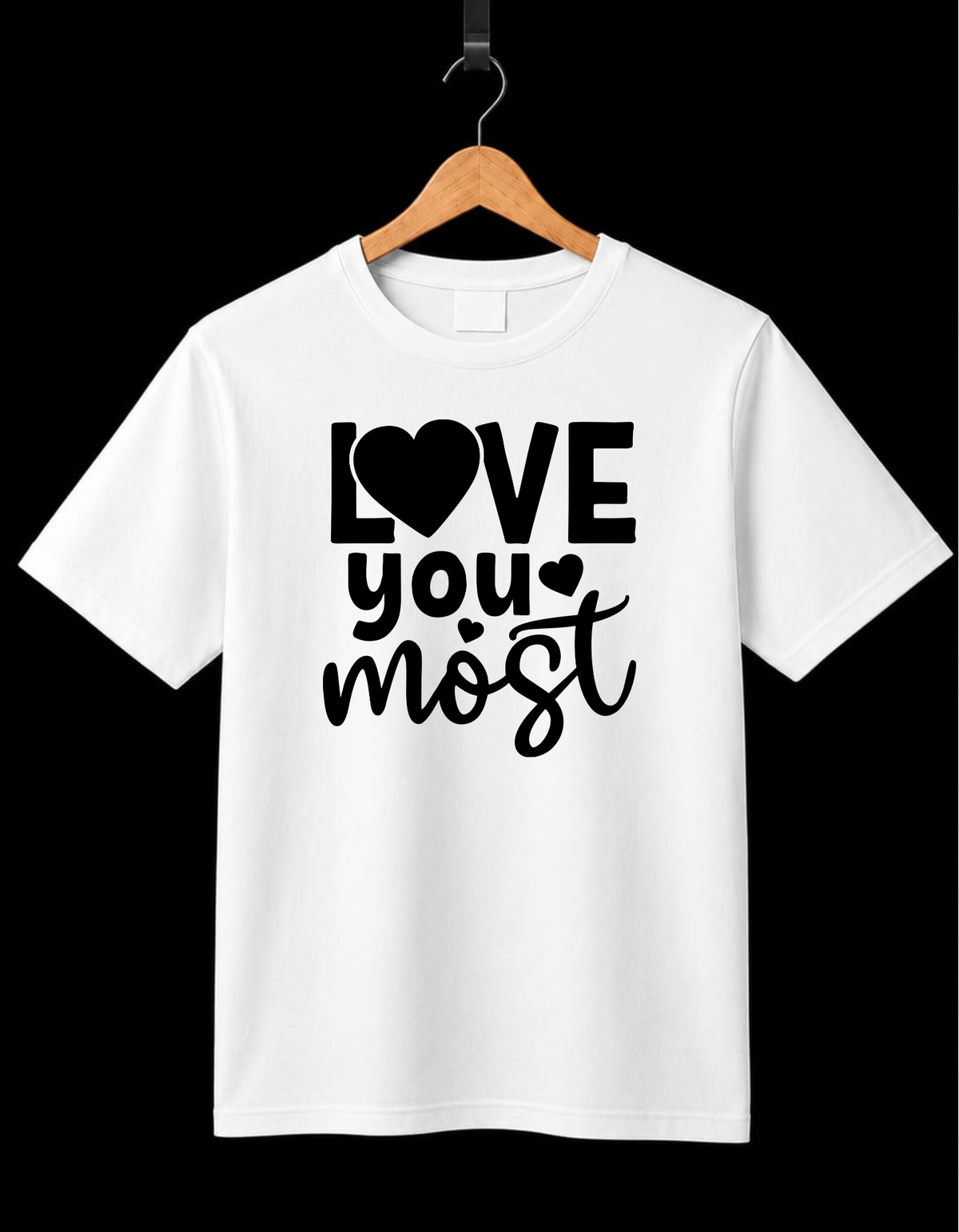 Pack Of 2 T-Shirts_Mom-Daughter_Love You More, Always
