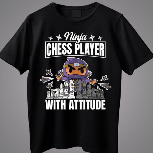 Ninja Chess Player  With Attitude