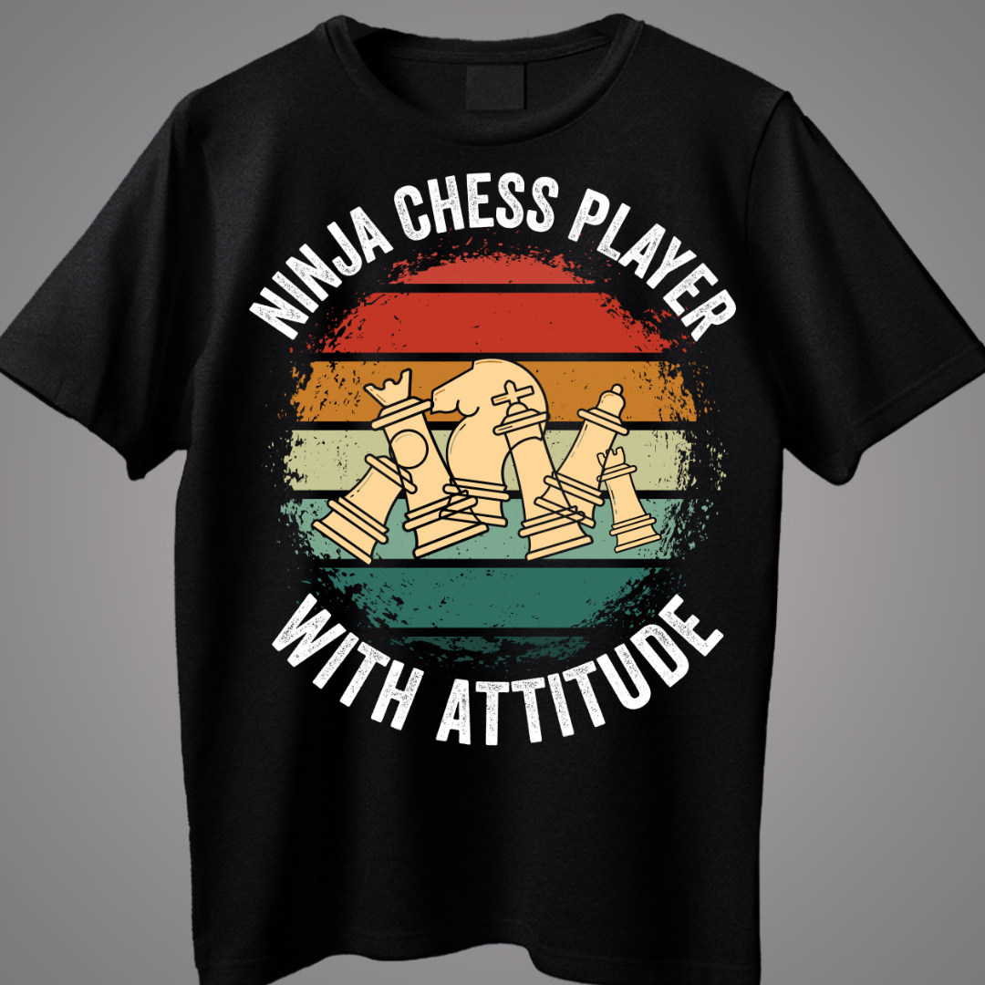 Ninja Chess Player With Attitude