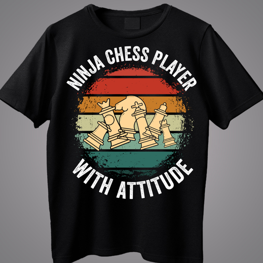 Ninja Chess Player With Attitude