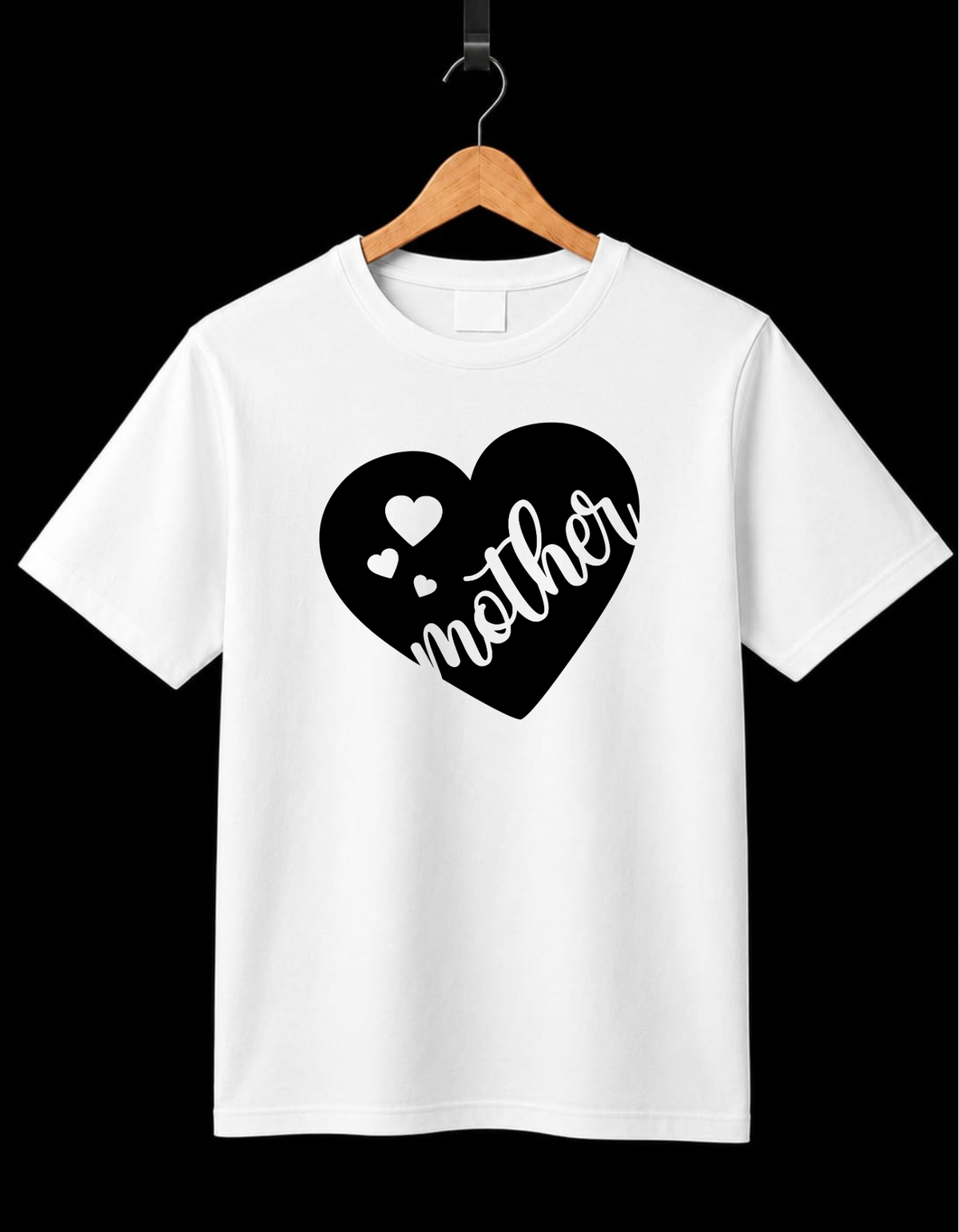 Pack Of 2 T-Shirts Mom-Daughter_Two Hearts, One Bond