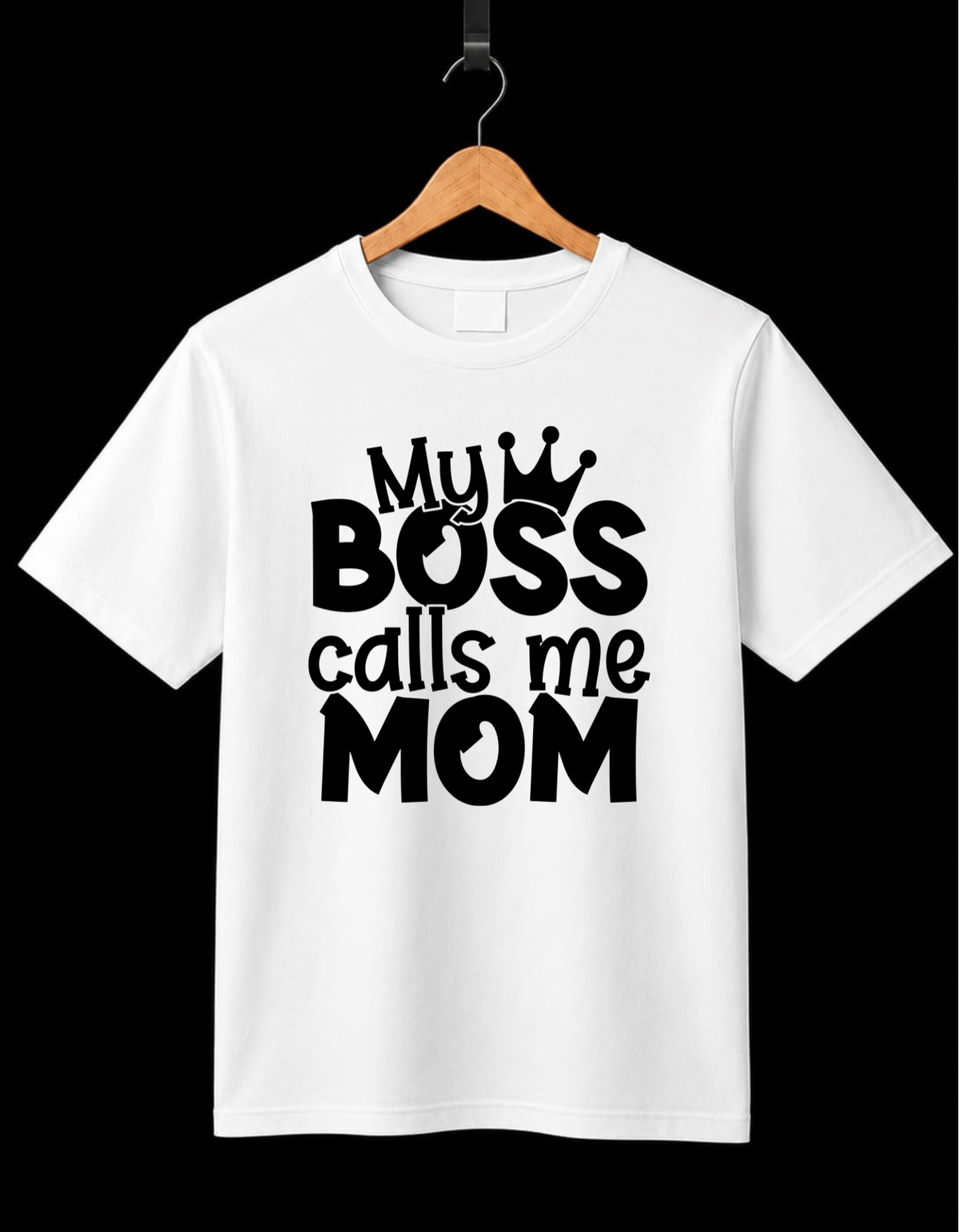 Pack Of 2 T-Shirts Mom-Daughter_Mama’s Boss, Mama’s Queen