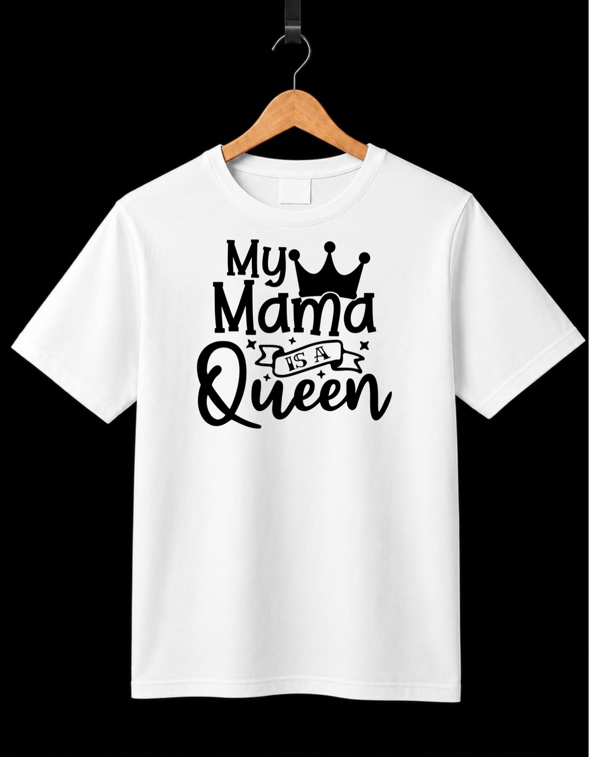 Pack Of 2 T-Shirts Mom-Daughter_Mama’s Boss, Mama’s Queen