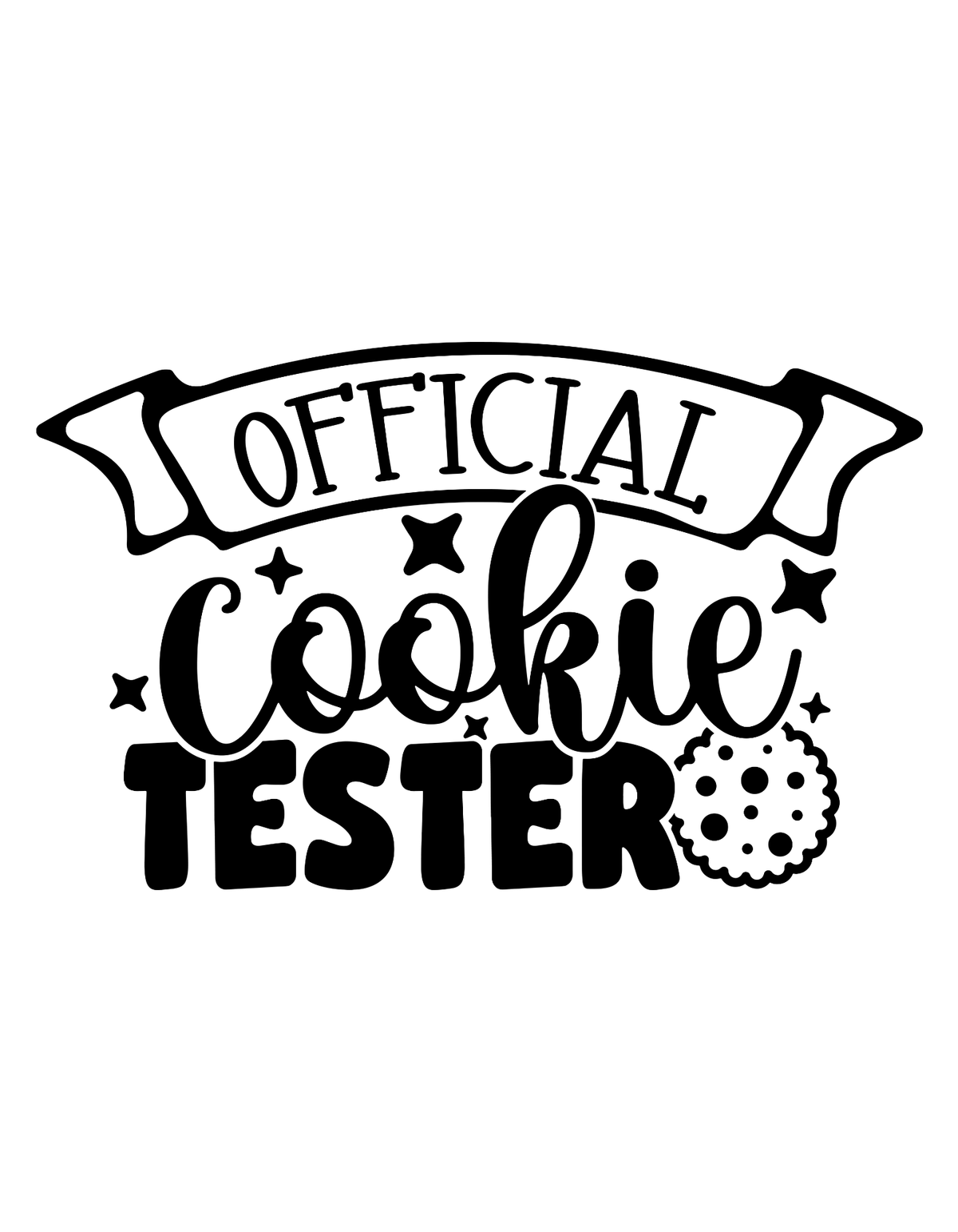 Girl's  T-Shirt_Official Cokkie Tester