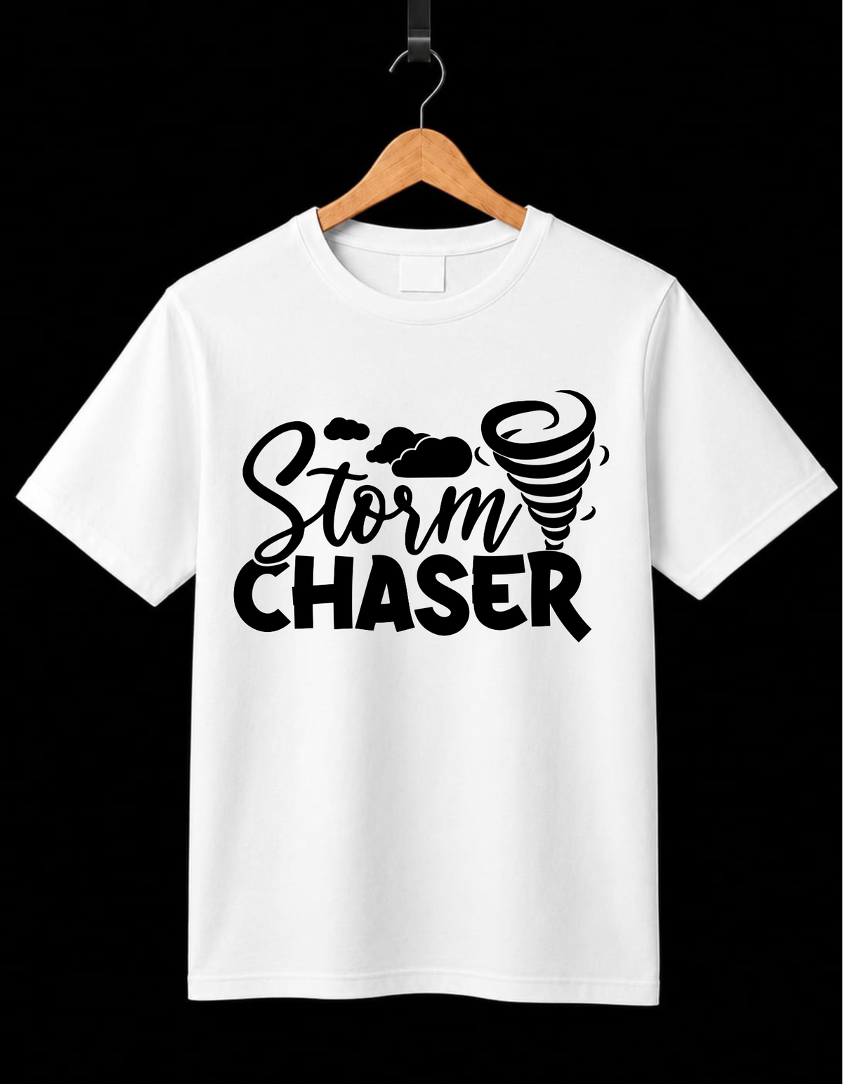Pack Of 2 T-Shirts Mom-Daughter_Storm Chaser & Tiny Tornado