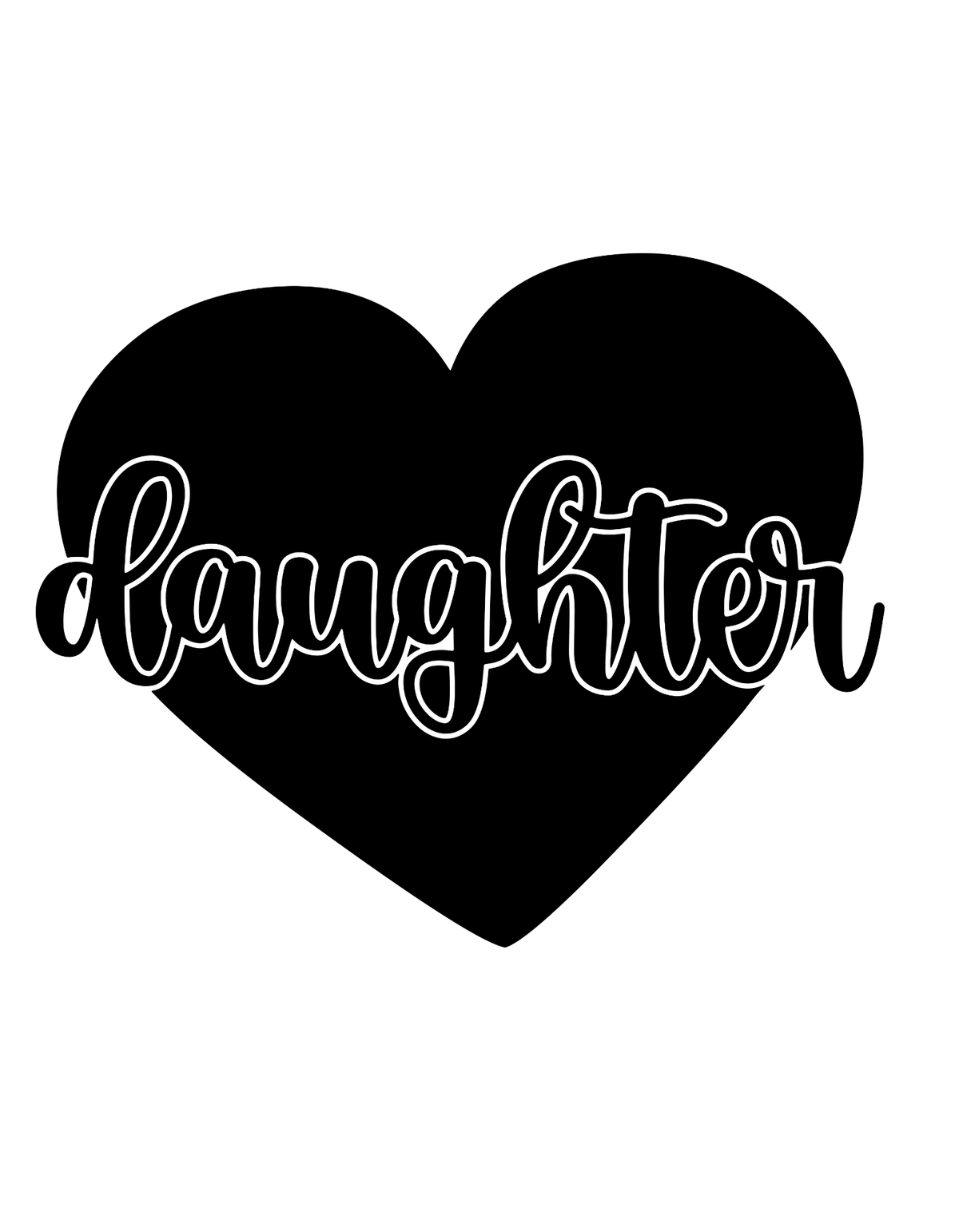 Girl's T-Shirt_Daughter