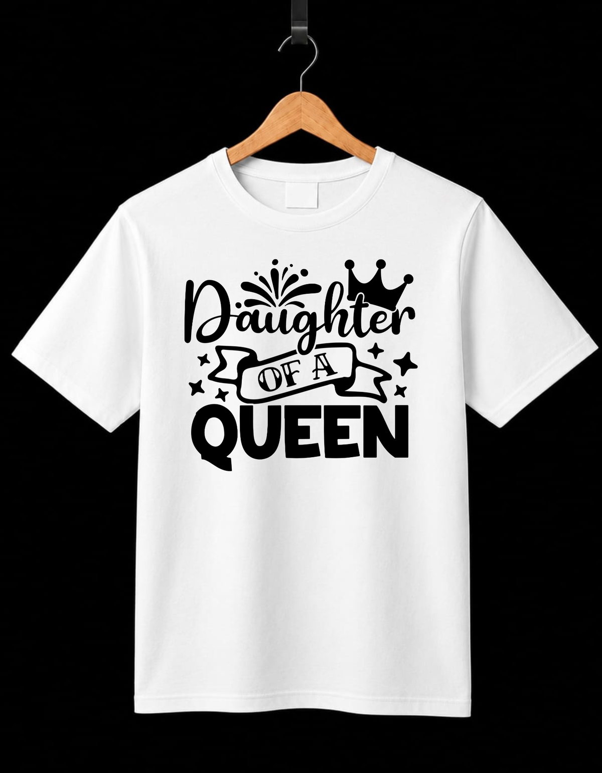 Pack Of 2 T-Shirts Mom-Daughter_Queen & Princess Forever