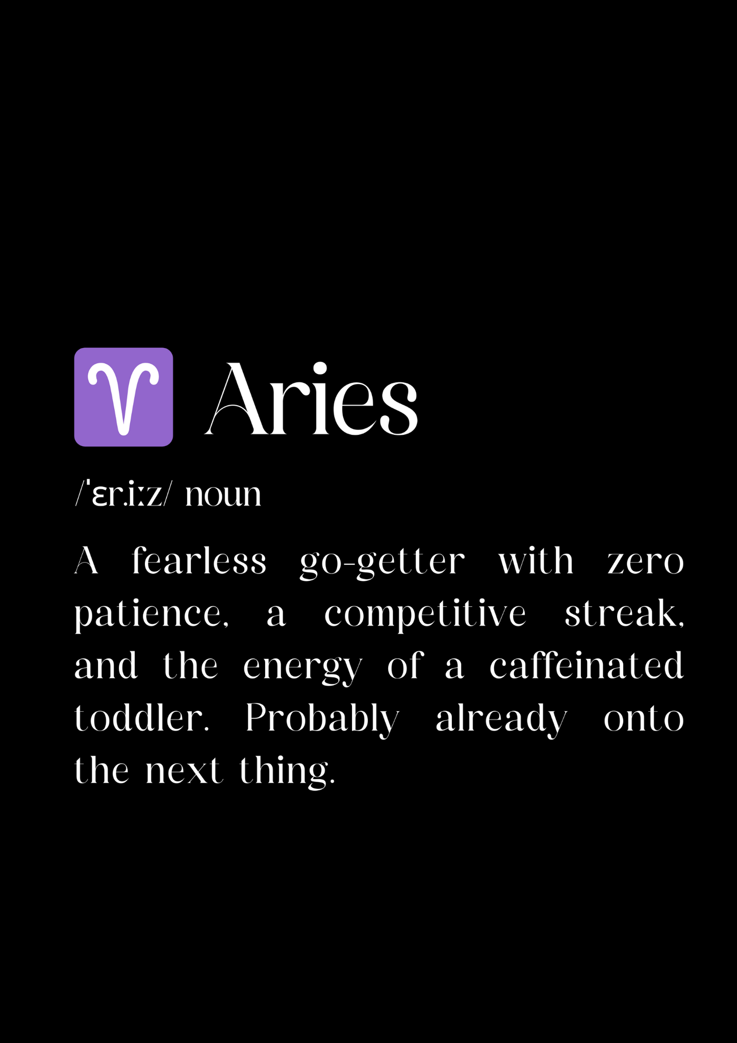 Zodiac-Aries