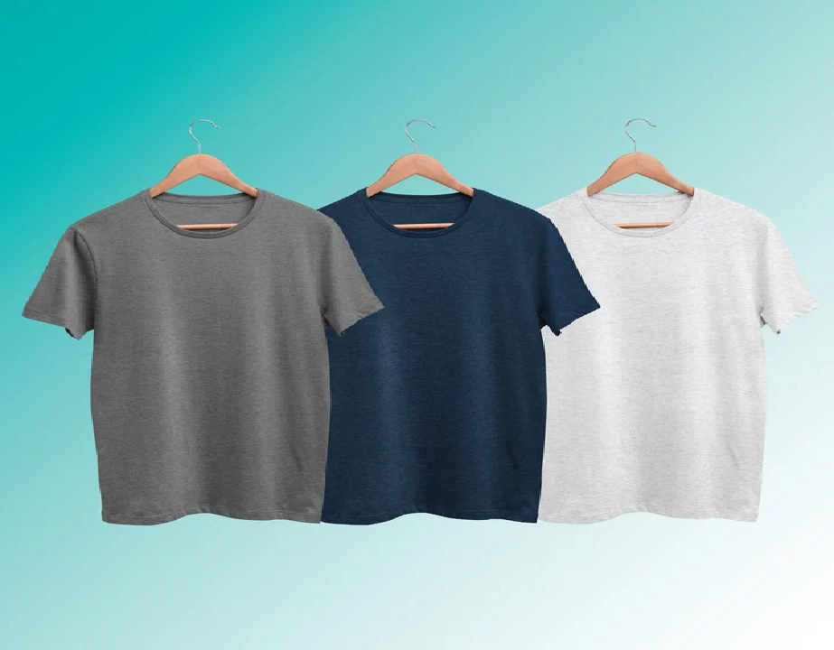 Unisex Combo  White Grey and Navy Blue